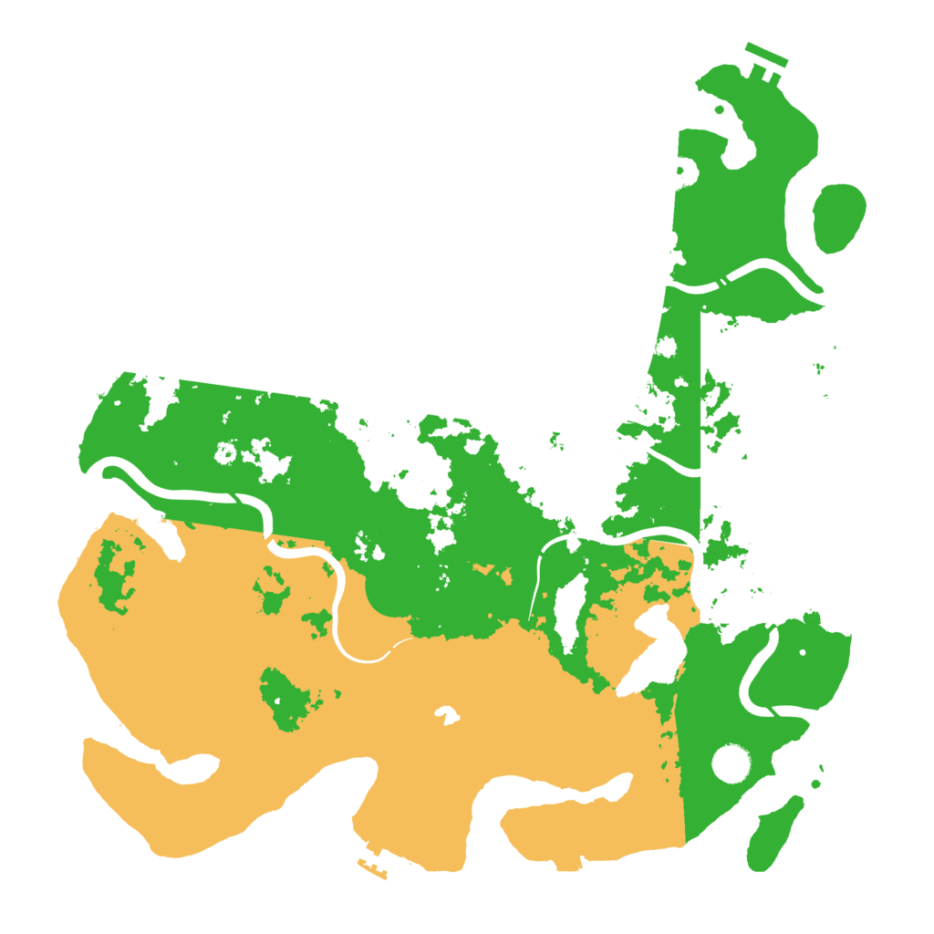 Biome Rust Map: Procedural Map, Size: 4250, Seed: 1923356975