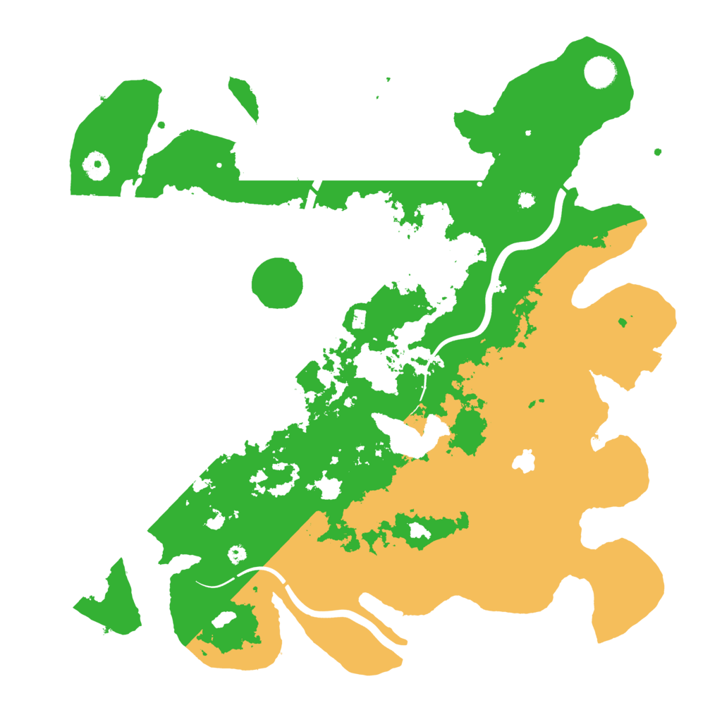 Biome Rust Map: Procedural Map, Size: 4000, Seed: 12125467