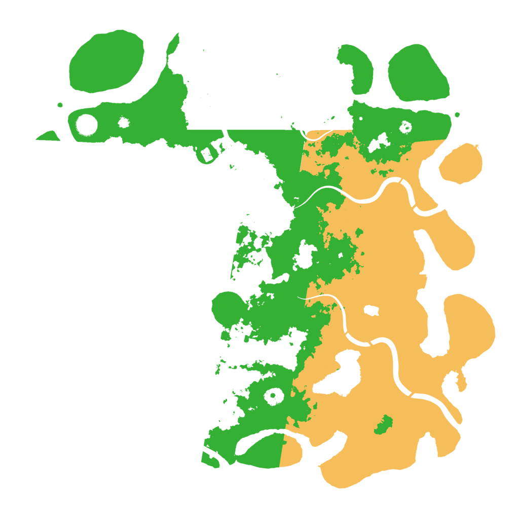 Biome Rust Map: Procedural Map, Size: 4250, Seed: 630477896