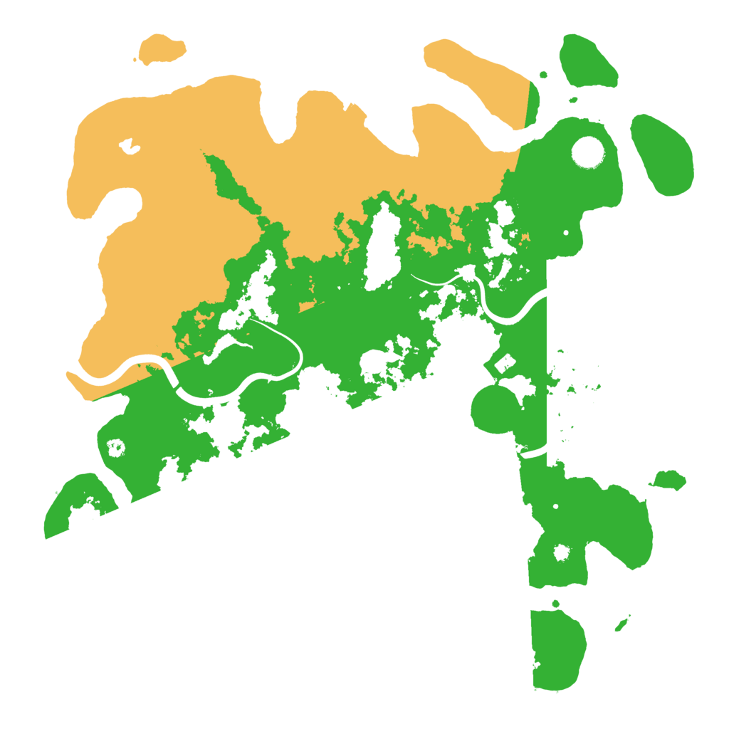Biome Rust Map: Procedural Map, Size: 4000, Seed: 98352