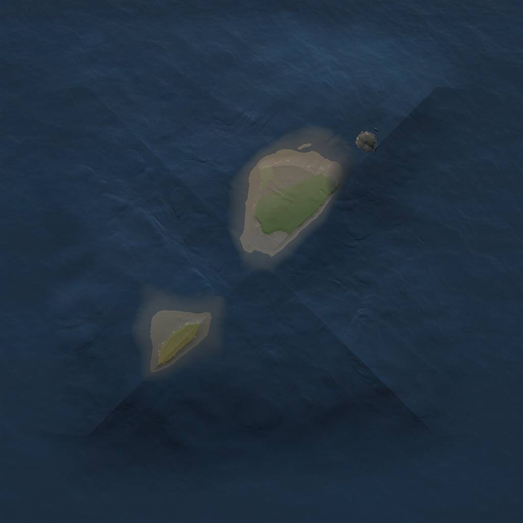 Rust Map: Procedural Map, Size: 1000, Seed: 98352, 1 Monuments