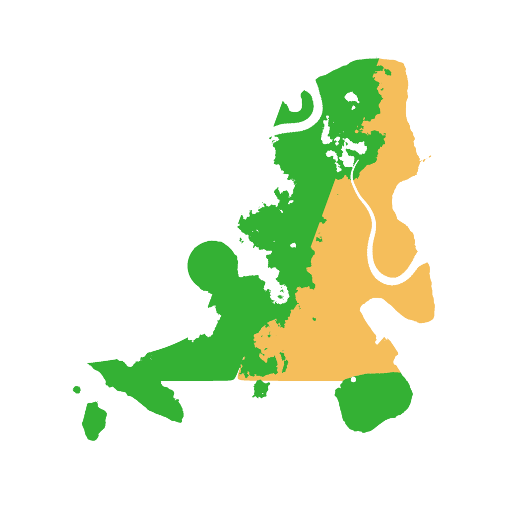 Biome Rust Map: Procedural Map, Size: 2700, Seed: 1786536087