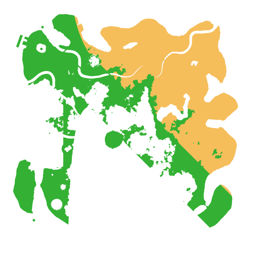 Biome Rust Map: Procedural Map, Size: 4000, Seed: 693661569