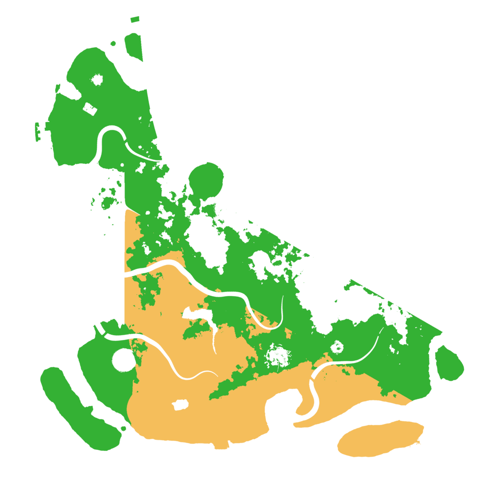 Biome Rust Map: Procedural Map, Size: 4000, Seed: 1639217916