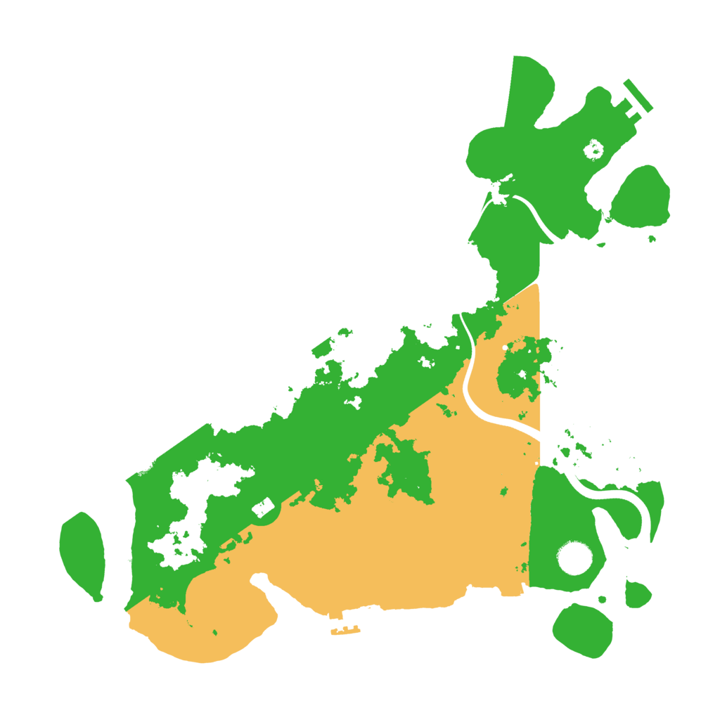 Biome Rust Map: Procedural Map, Size: 3750, Seed: 91654754