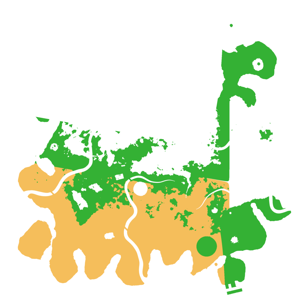 Biome Rust Map: Procedural Map, Size: 4000, Seed: 1485644681