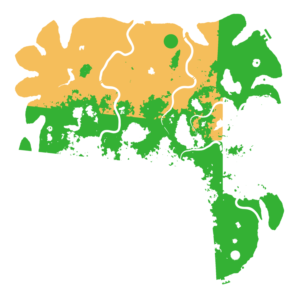 Biome Rust Map: Procedural Map, Size: 5500, Seed: 67