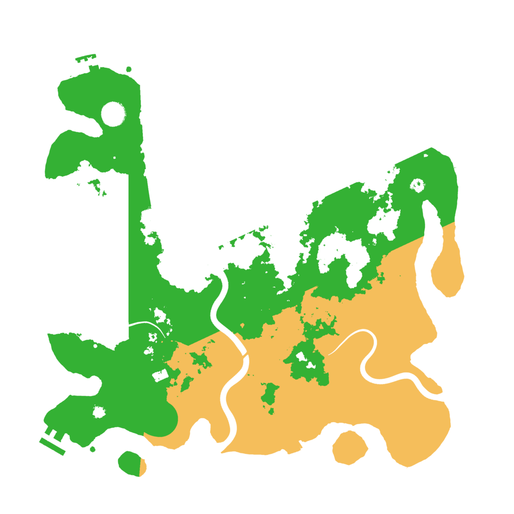 Biome Rust Map: Procedural Map, Size: 3750, Seed: 66147