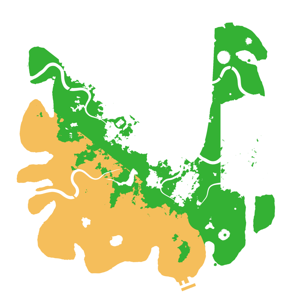 Biome Rust Map: Procedural Map, Size: 4000, Seed: 560105853