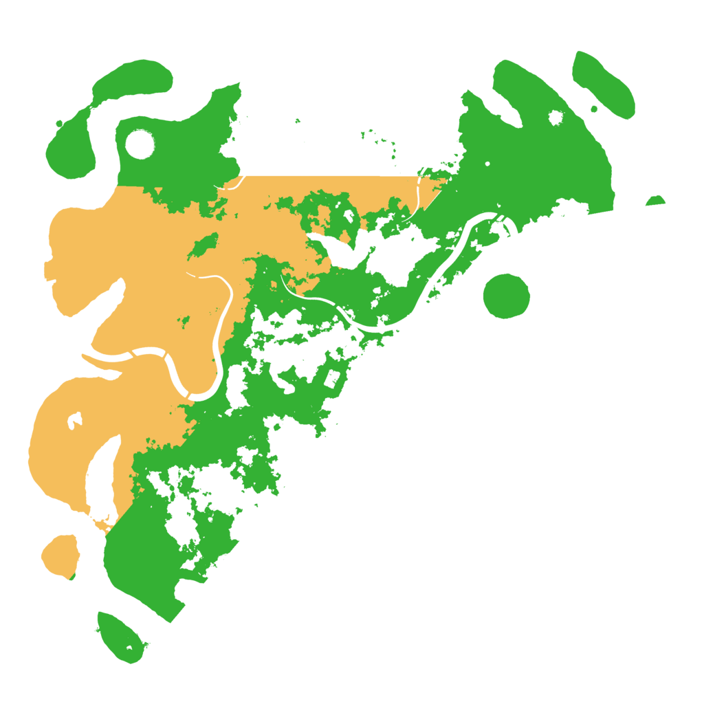Biome Rust Map: Procedural Map, Size: 4250, Seed: 11118513