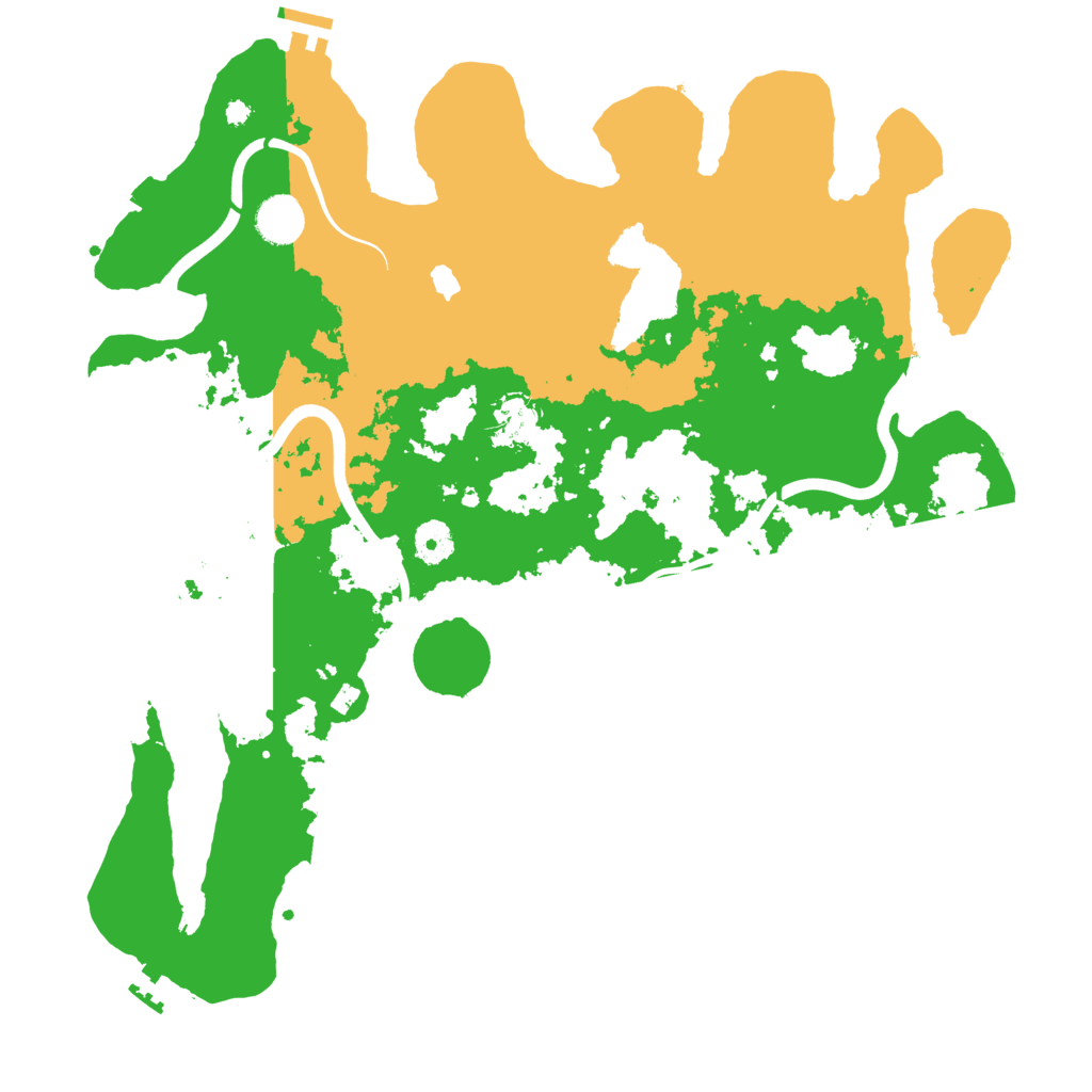 Biome Rust Map: Procedural Map, Size: 4000, Seed: 1879541331