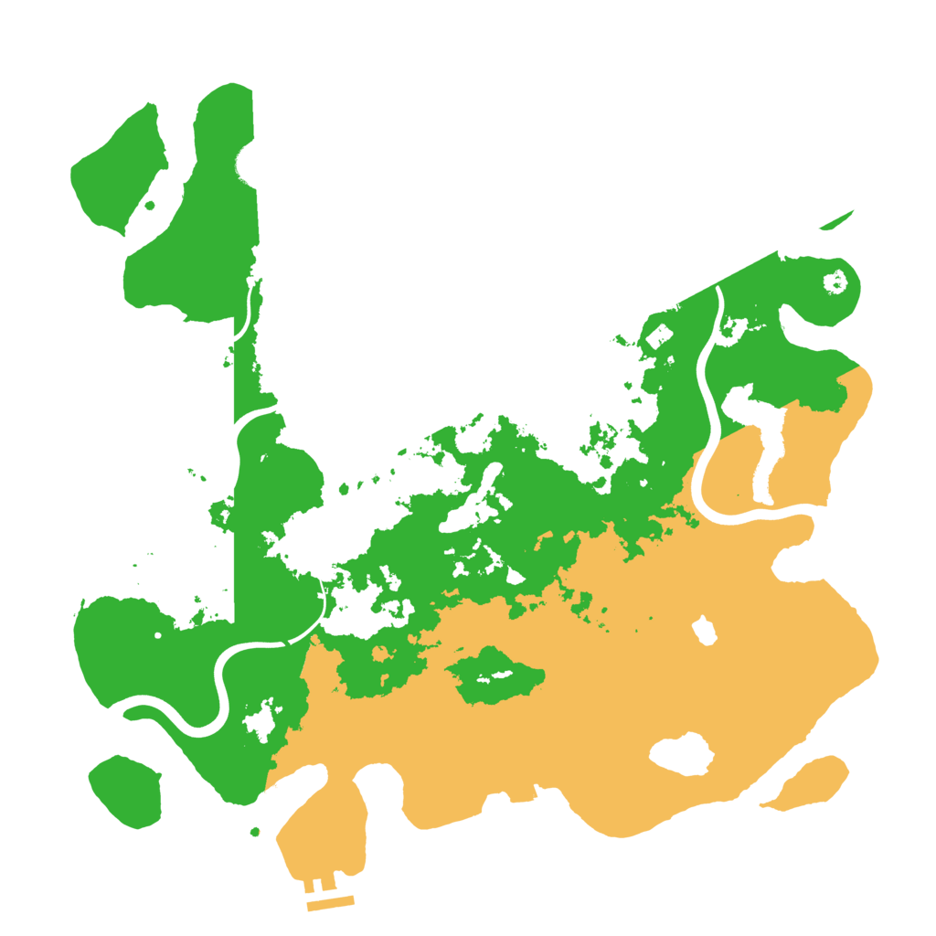 Biome Rust Map: Procedural Map, Size: 4000, Seed: 244748768