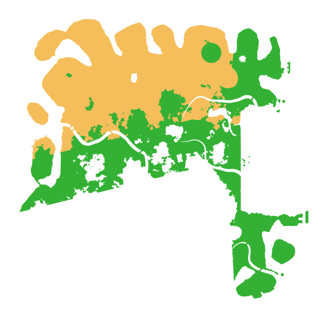 Biome Rust Map: Procedural Map, Size: 4250, Seed: 407423875