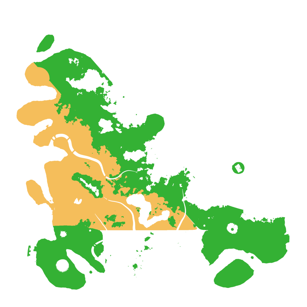 Biome Rust Map: Procedural Map, Size: 4300, Seed: 986816635