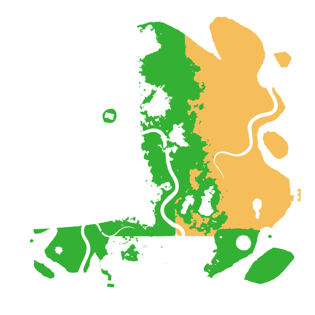 Biome Rust Map: Procedural Map, Size: 3750, Seed: 28091556