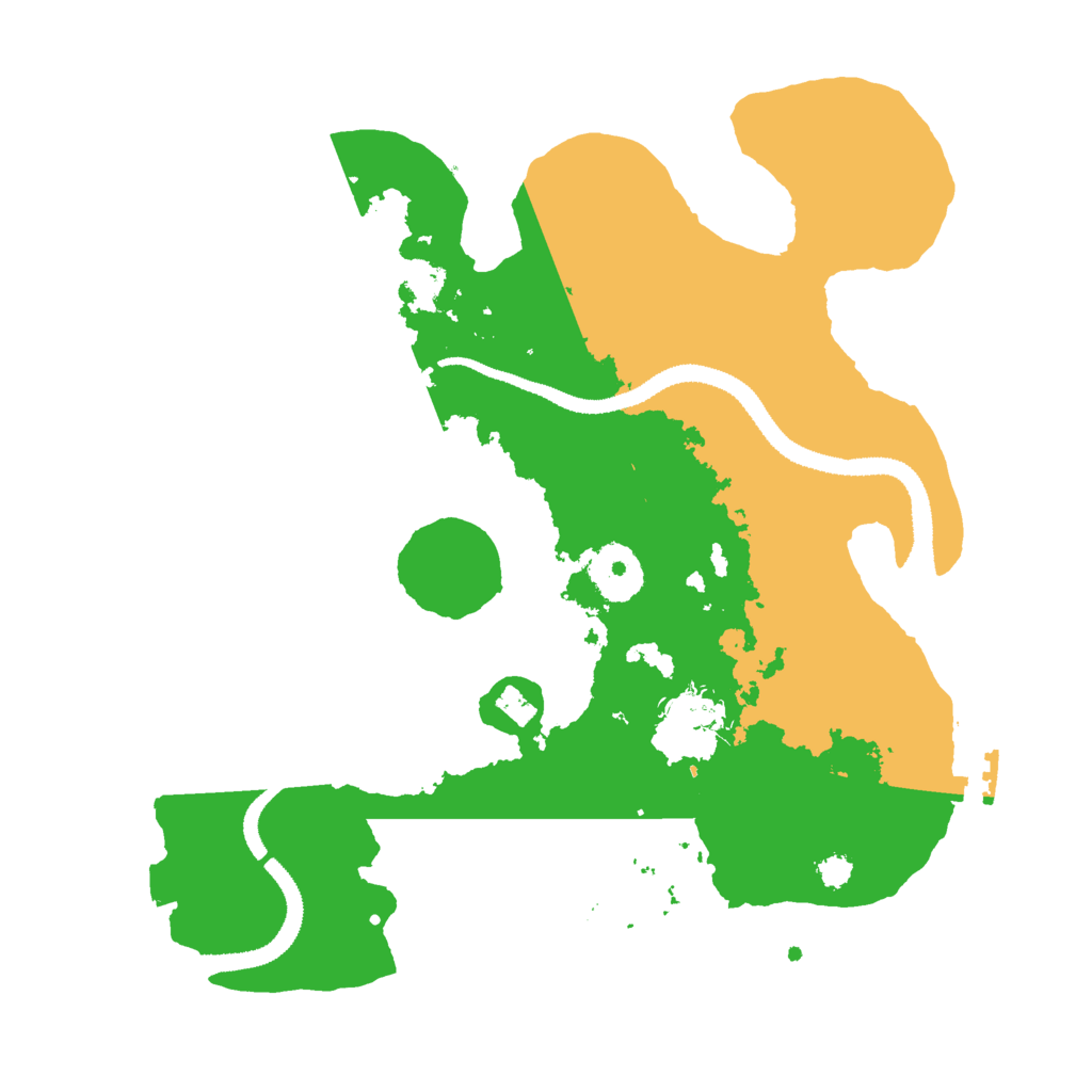 Biome Rust Map: Procedural Map, Size: 3000, Seed: 877712140