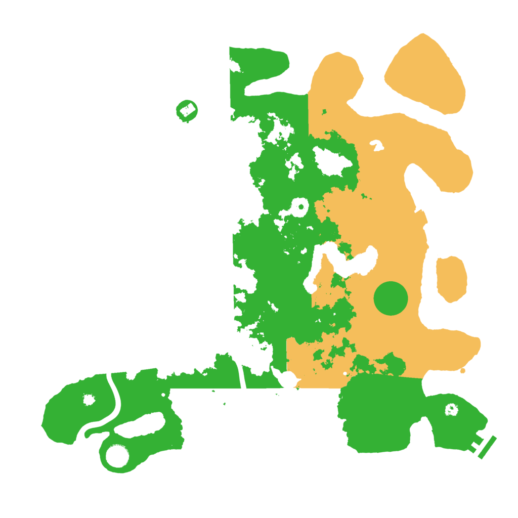 Biome Rust Map: Procedural Map, Size: 4000, Seed: 1916077151