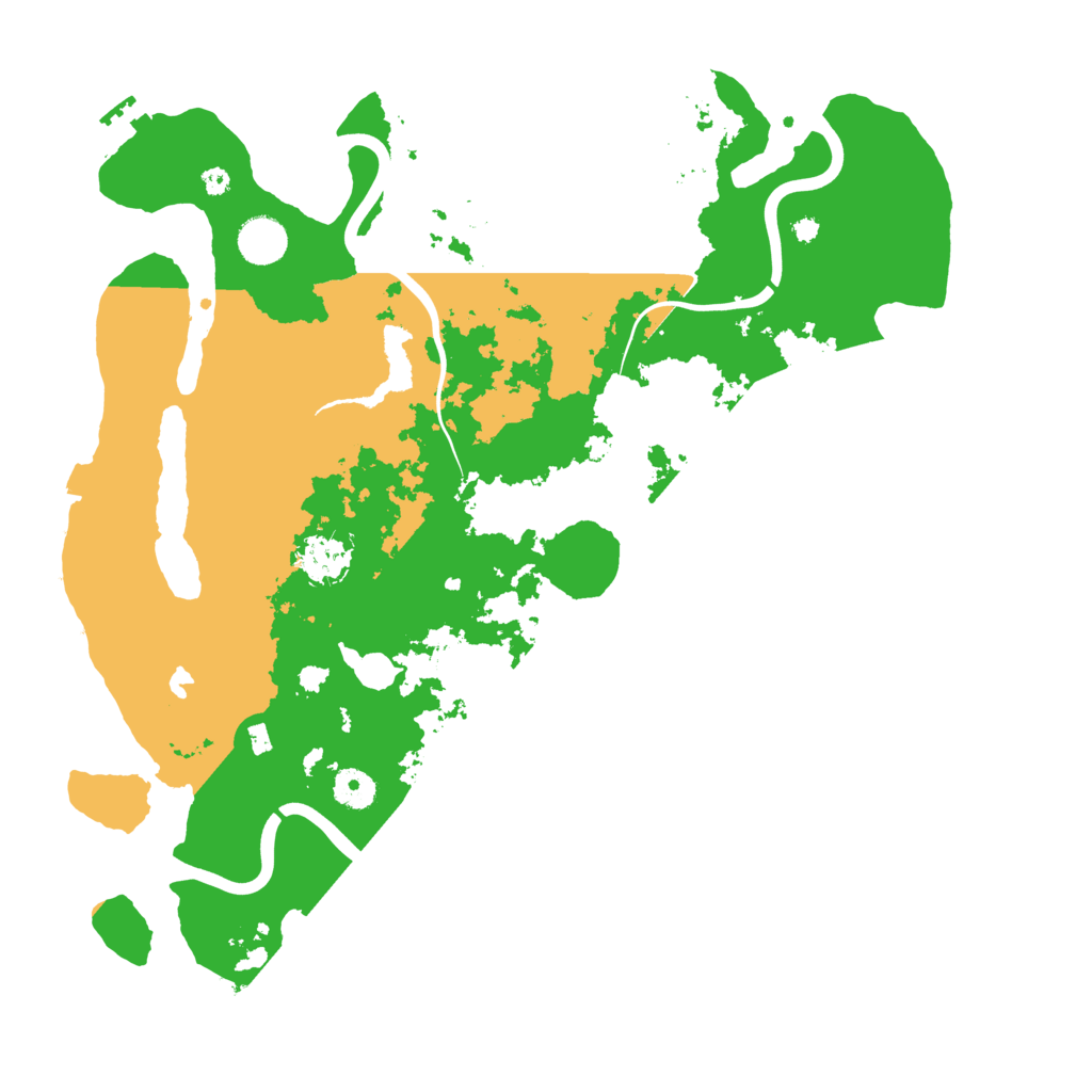 Biome Rust Map: Procedural Map, Size: 4000, Seed: 1007200526