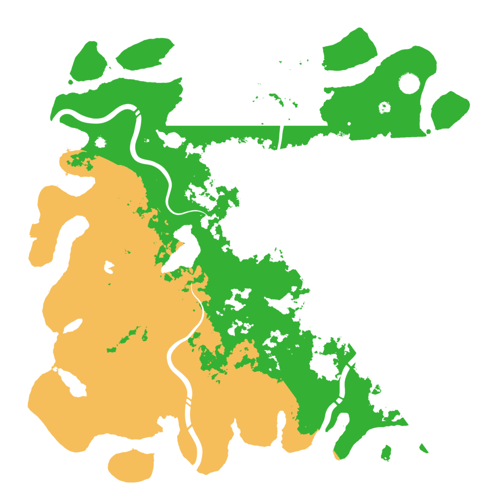 Biome Rust Map: Procedural Map, Size: 4250, Seed: 23664305