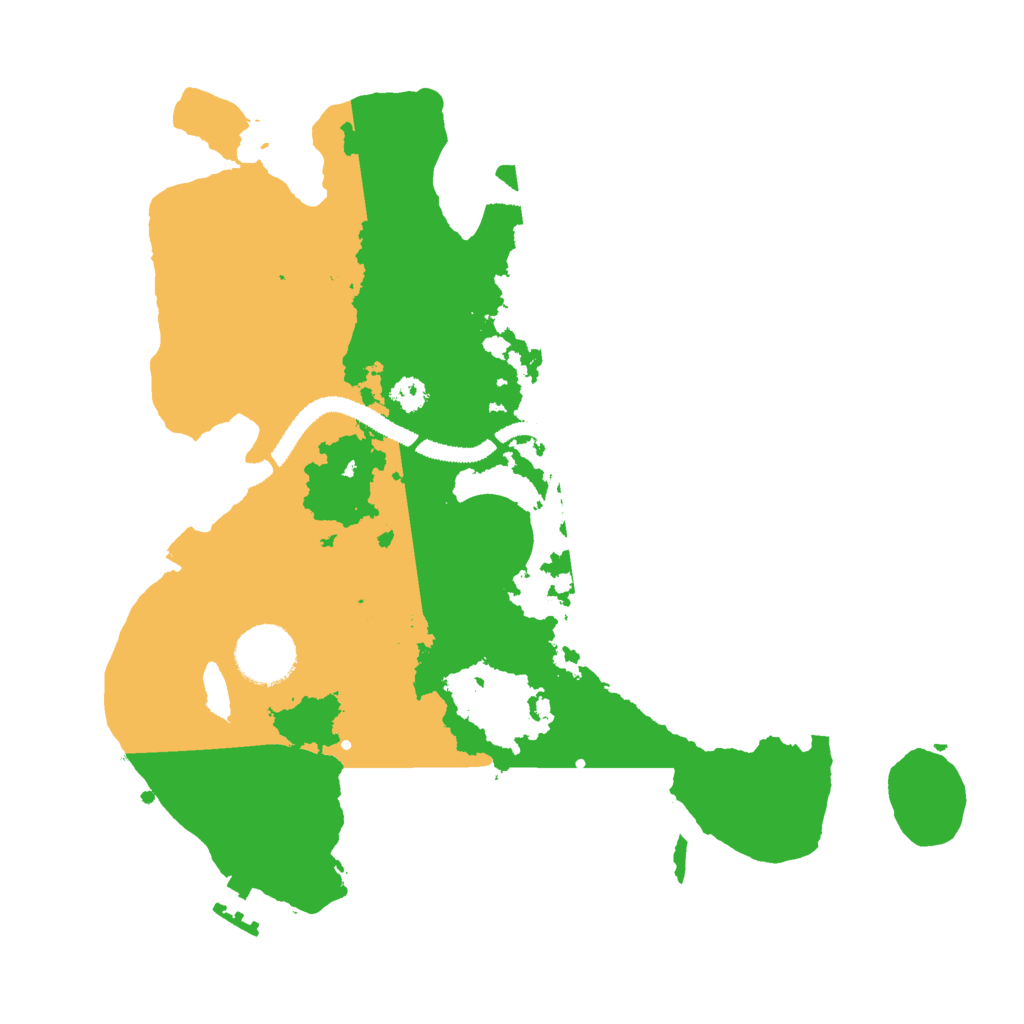 Biome Rust Map: Procedural Map, Size: 3000, Seed: 1709065020