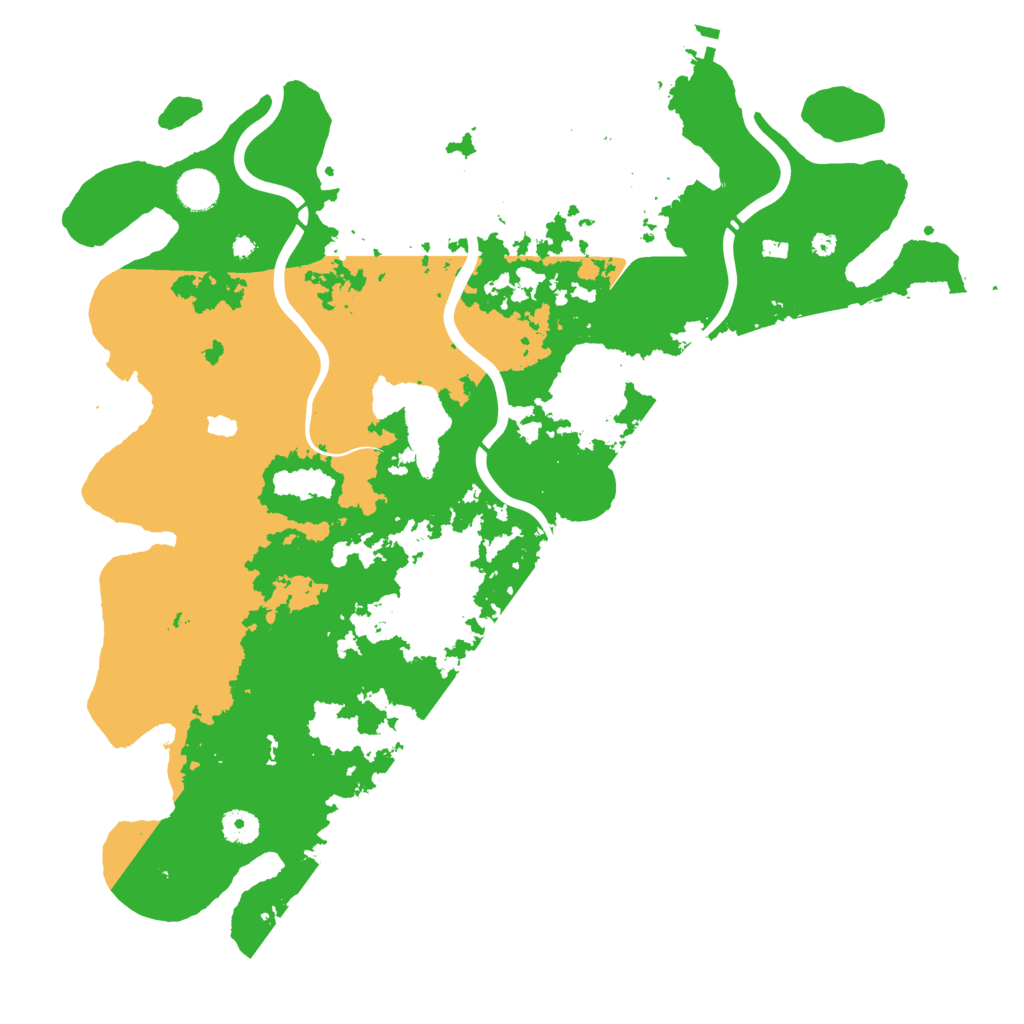 Biome Rust Map: Procedural Map, Size: 4250, Seed: 2068603566
