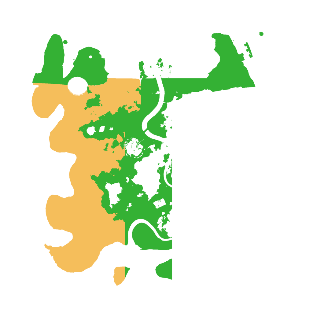 Biome Rust Map: Procedural Map, Size: 3000, Seed: 1508357502
