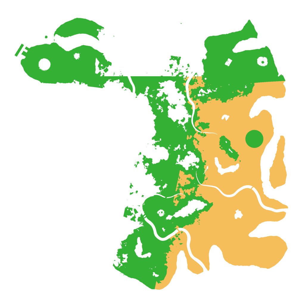 Biome Rust Map: Procedural Map, Size: 4500, Seed: 746683680