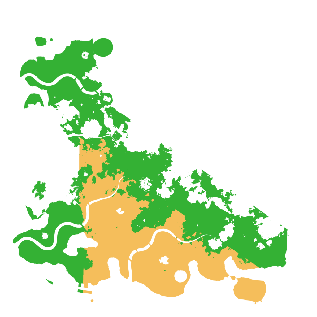 Biome Rust Map: Procedural Map, Size: 4500, Seed: 8462119