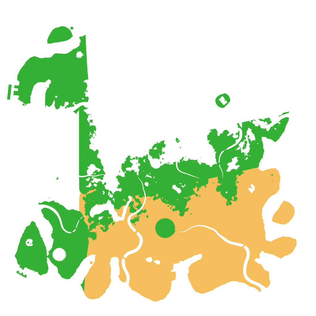 Biome Rust Map: Procedural Map, Size: 4250, Seed: 907868879