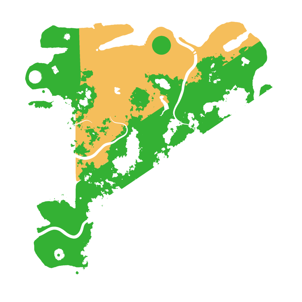 Biome Rust Map: Procedural Map, Size: 4250, Seed: 285161