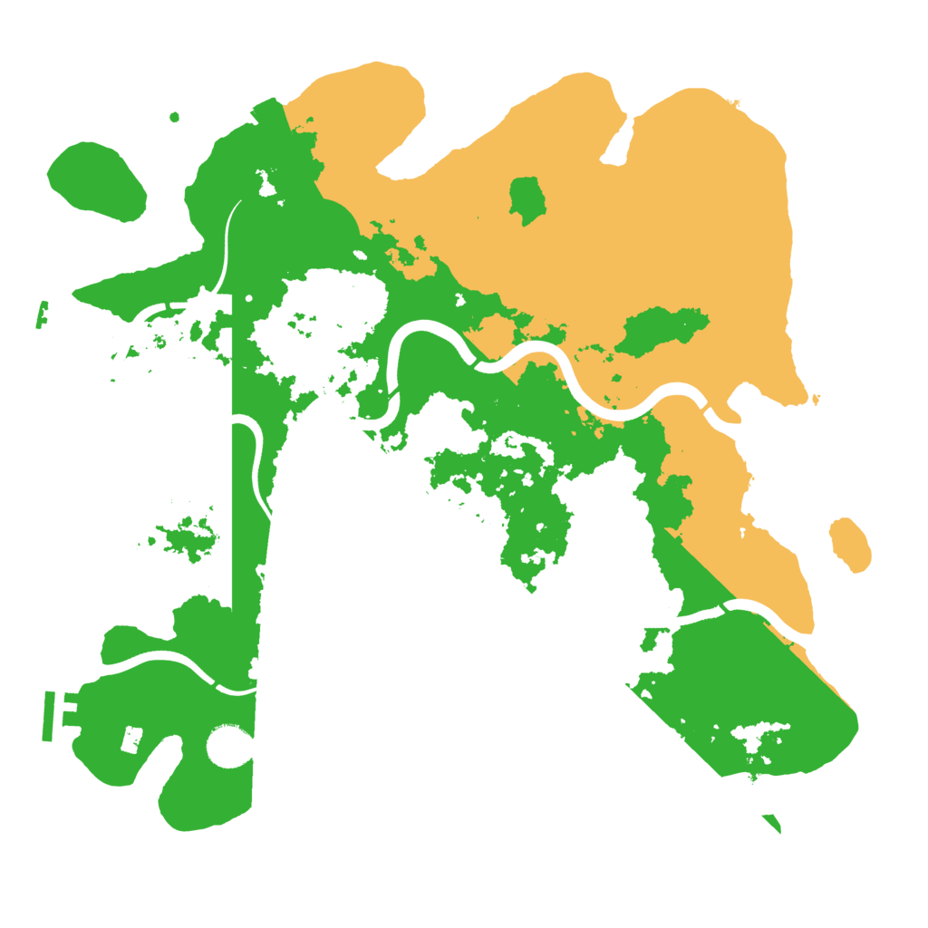 Biome Rust Map: Procedural Map, Size: 3750, Seed: 901688066