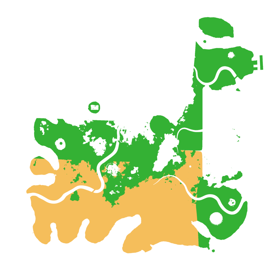 Biome Rust Map: Procedural Map, Size: 3750, Seed: 286052331