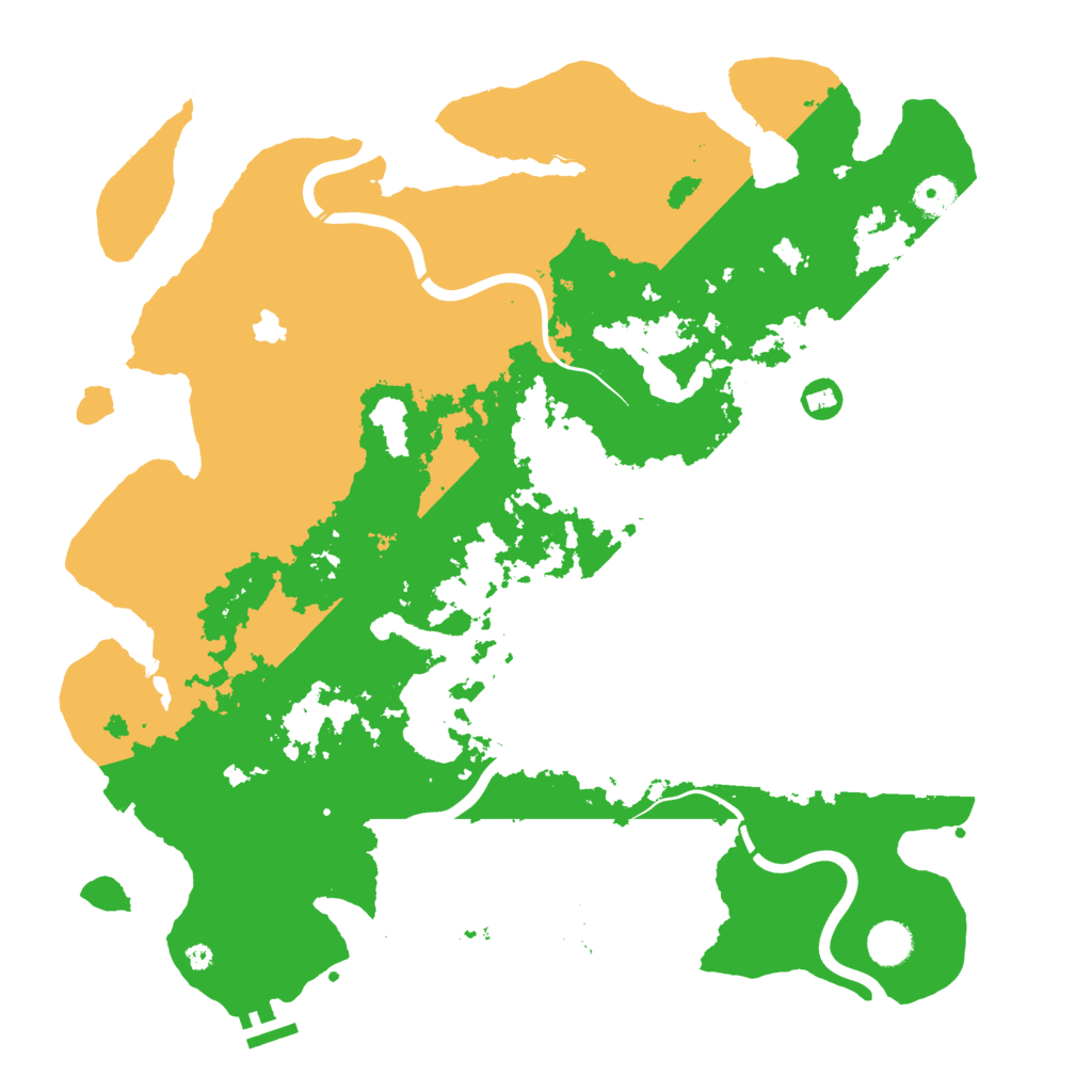 Biome Rust Map: Procedural Map, Size: 4250, Seed: 420700161