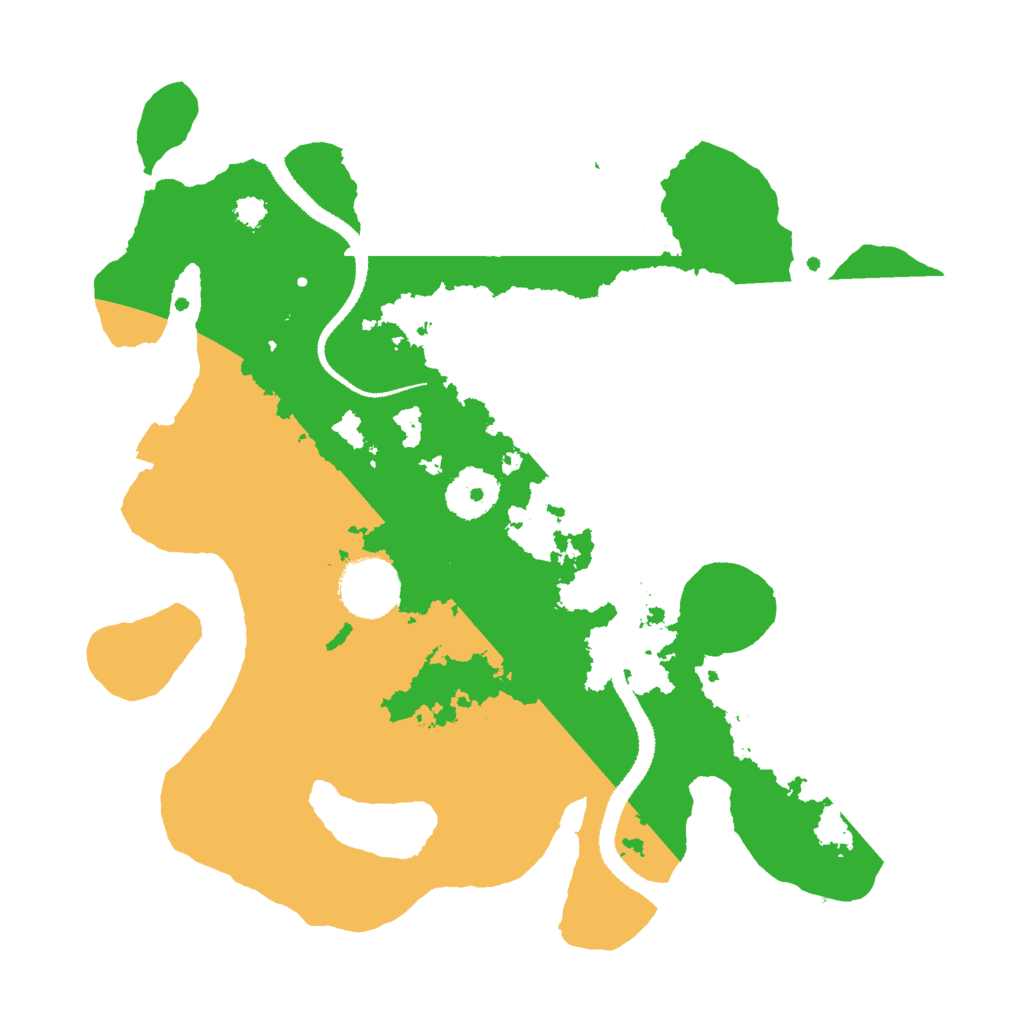 Biome Rust Map: Procedural Map, Size: 3000, Seed: 27091