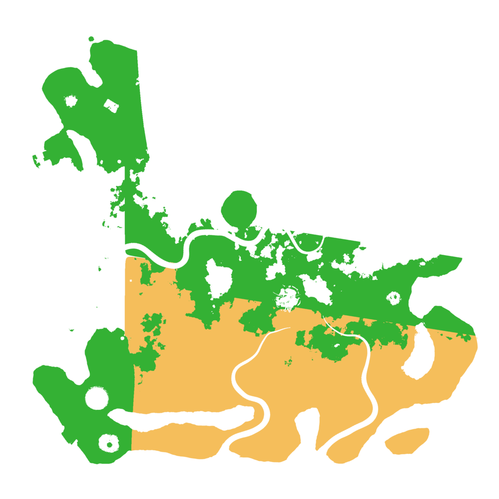 Biome Rust Map: Procedural Map, Size: 3800, Seed: 1397289620