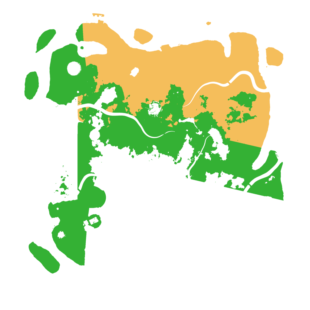 Biome Rust Map: Procedural Map, Size: 4000, Seed: 822643503