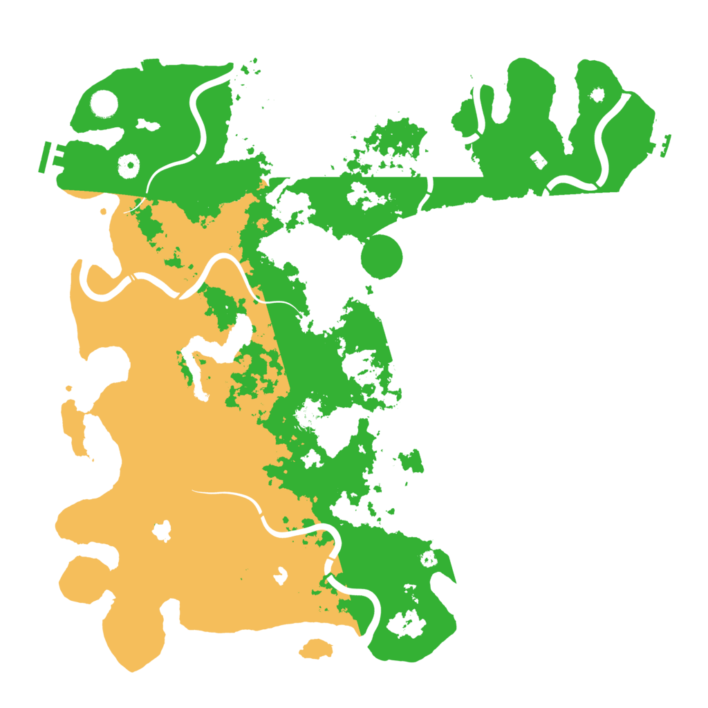 Biome Rust Map: Procedural Map, Size: 4500, Seed: 926107828