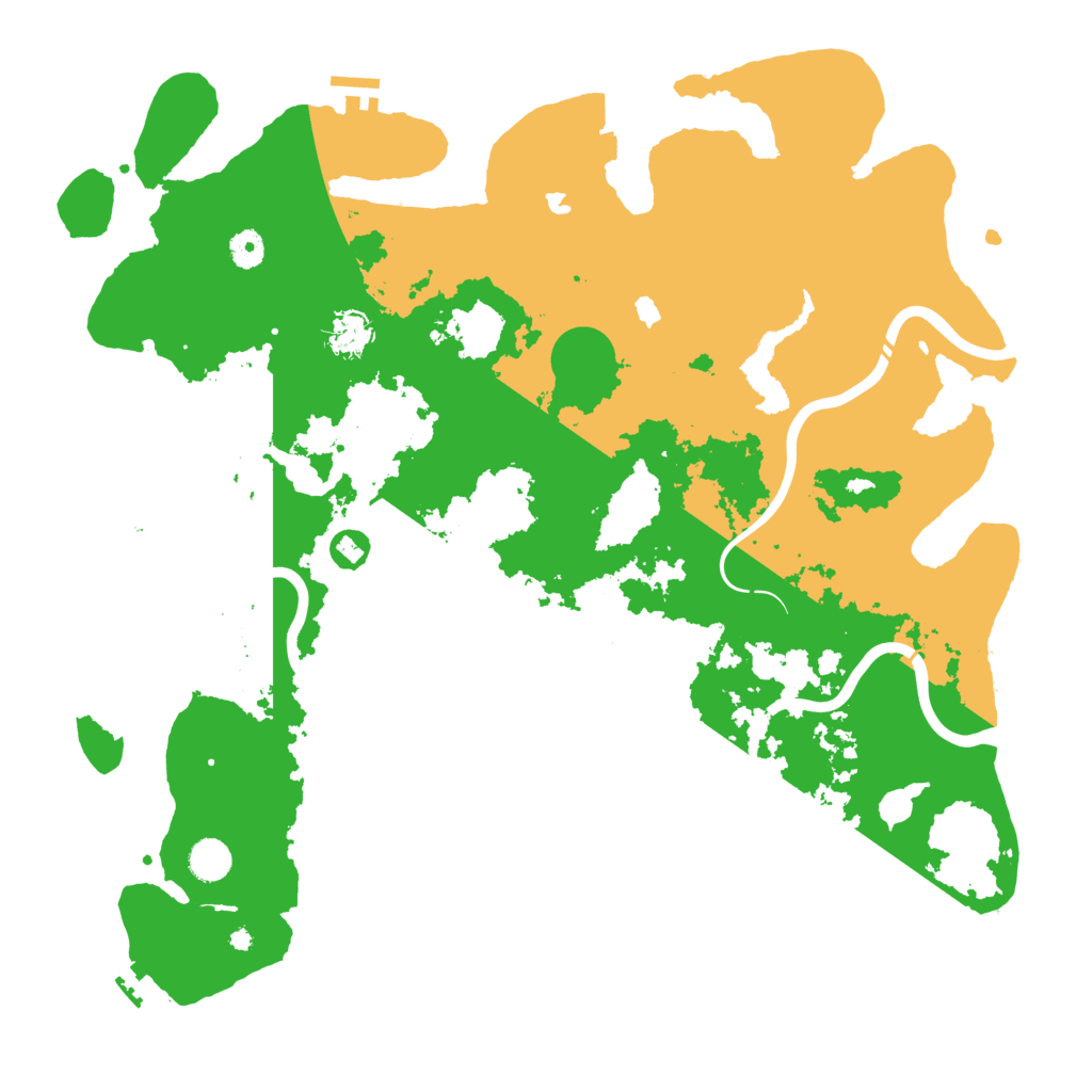 Biome Rust Map: Procedural Map, Size: 4500, Seed: 825456644
