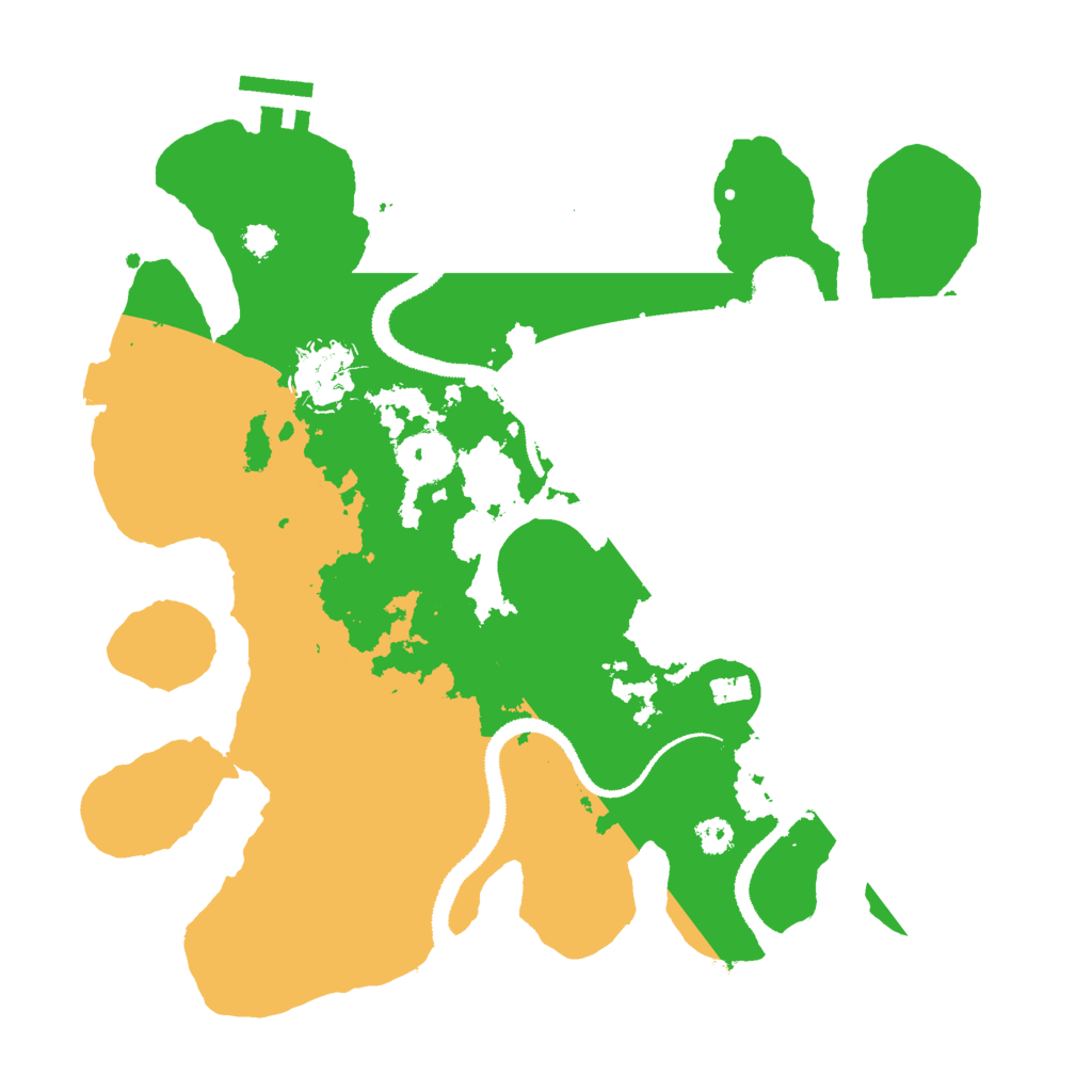 Biome Rust Map: Procedural Map, Size: 3000, Seed: 1840733423