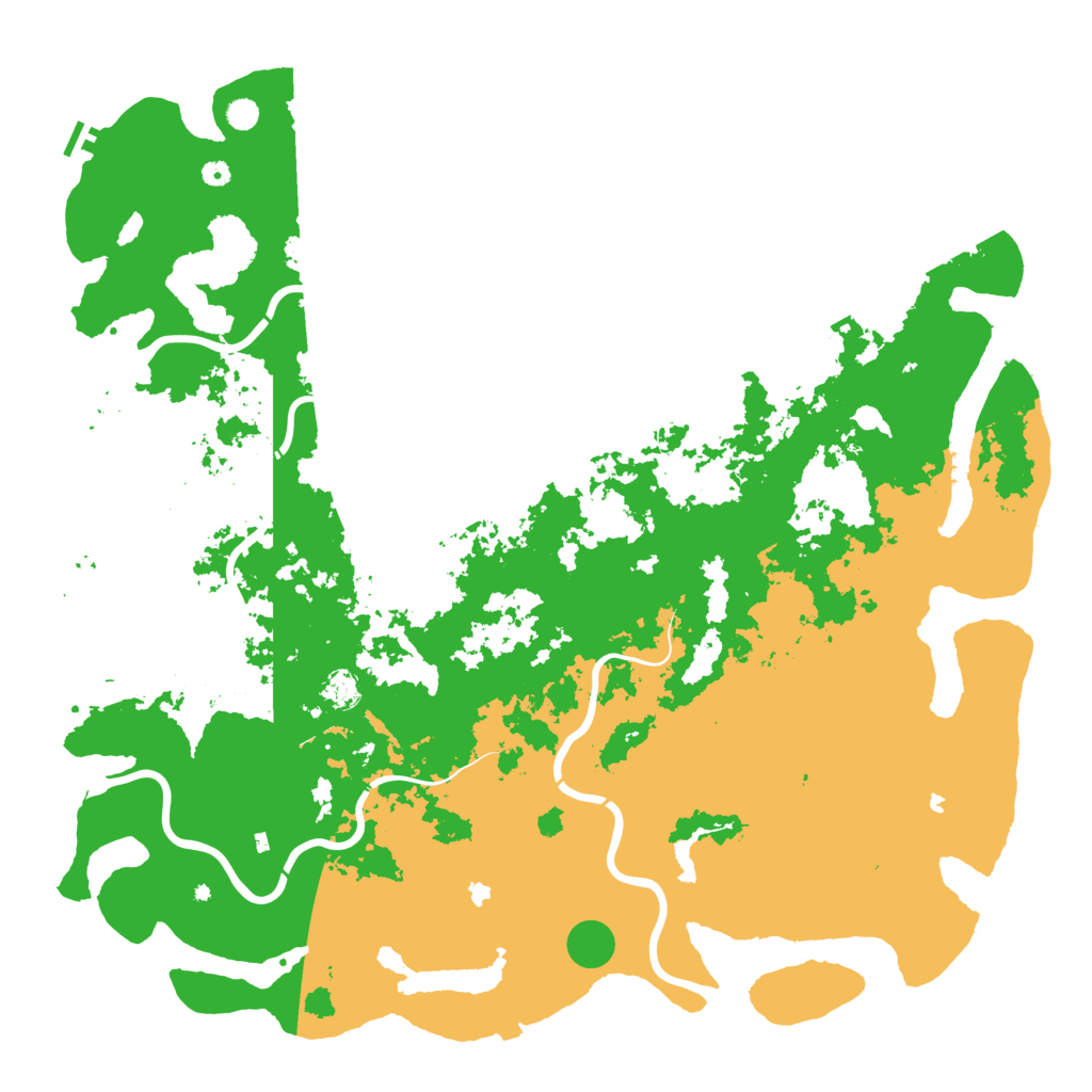 Biome Rust Map: Procedural Map, Size: 6000, Seed: 114765356
