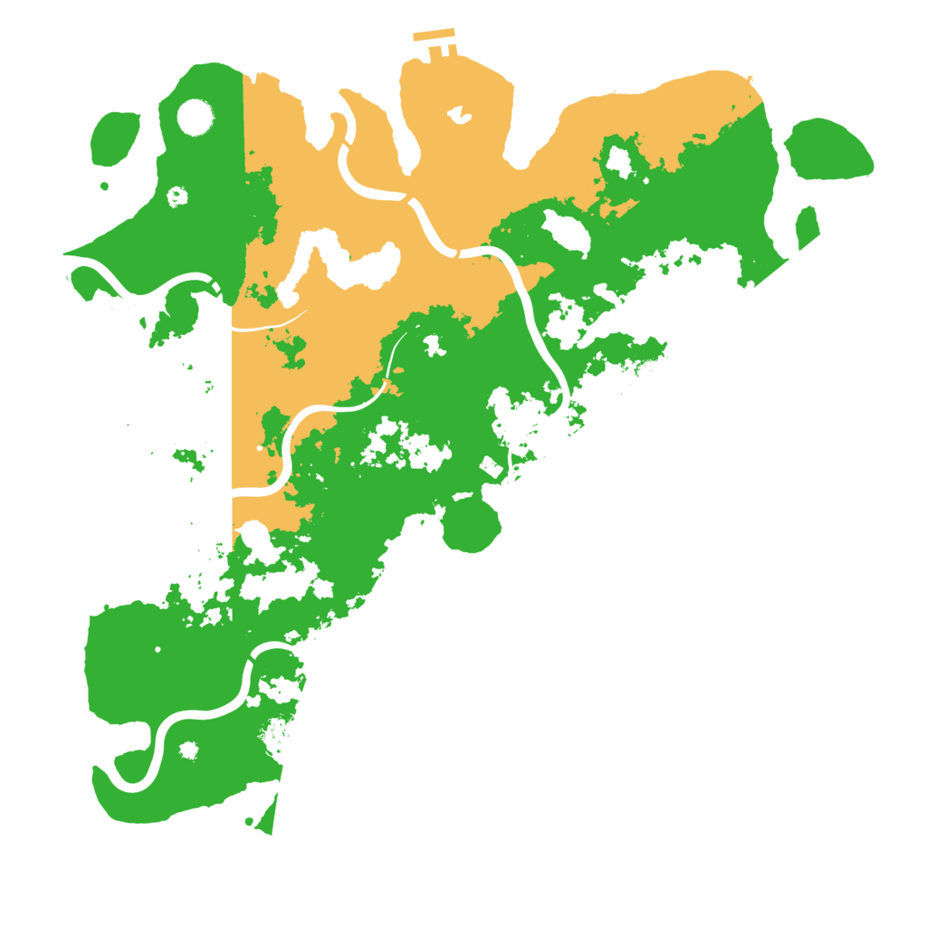 Biome Rust Map: Procedural Map, Size: 4500, Seed: 363019042