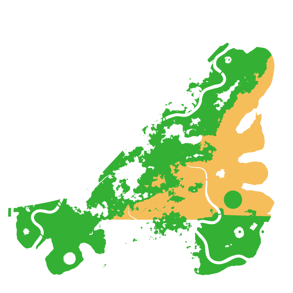 Biome Rust Map: Procedural Map, Size: 4250, Seed: 72423210