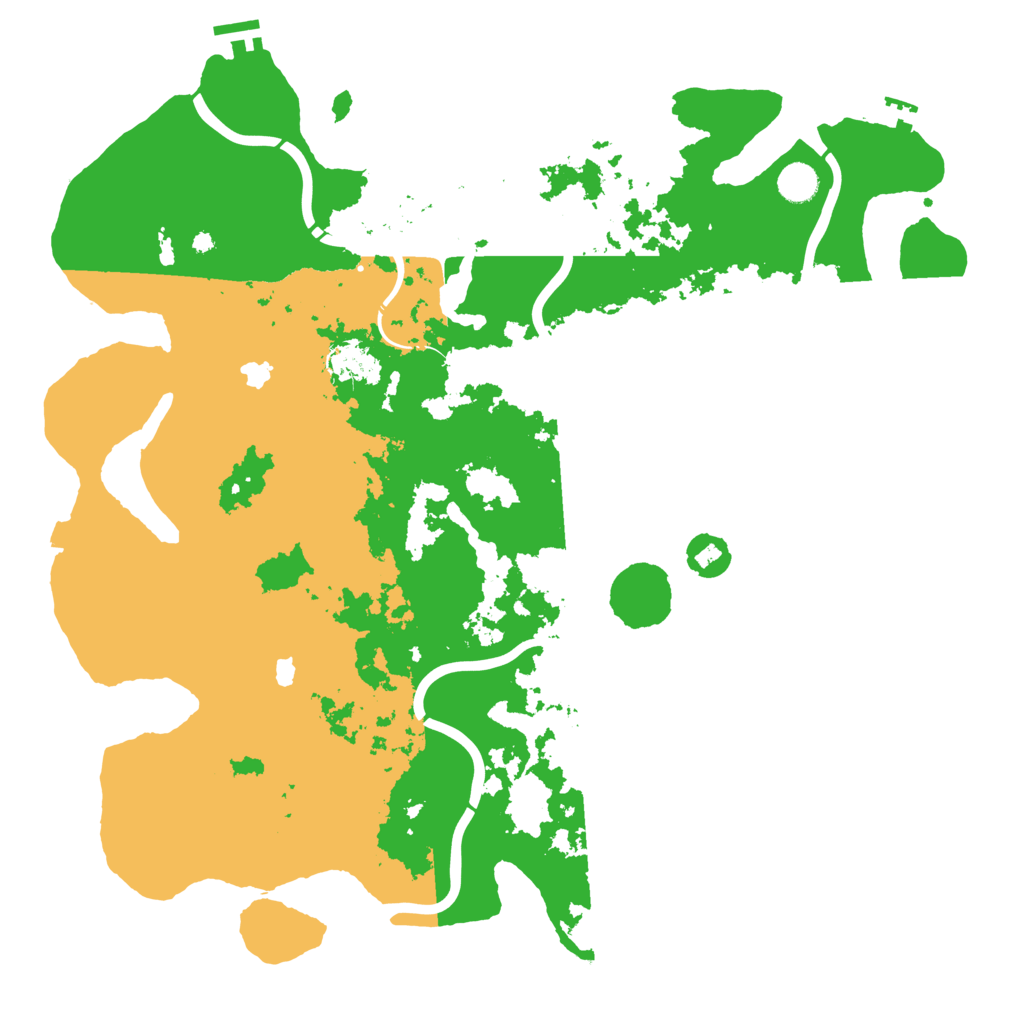Biome Rust Map: Procedural Map, Size: 4500, Seed: 1474860797