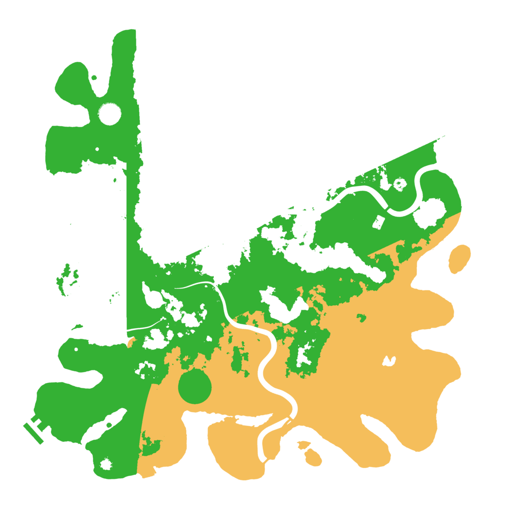 Biome Rust Map: Procedural Map, Size: 4000, Seed: 540821846