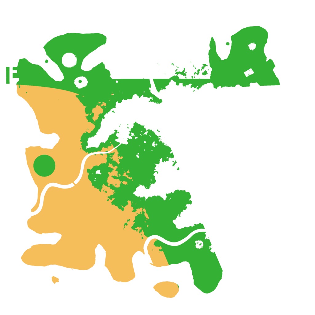 Biome Rust Map: Procedural Map, Size: 3800, Seed: 8472910