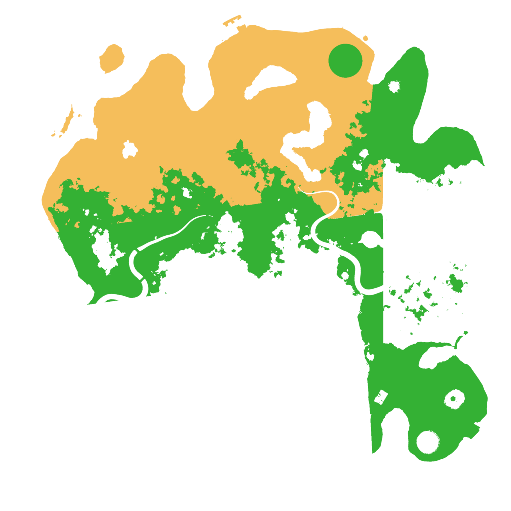 Biome Rust Map: Procedural Map, Size: 4000, Seed: 1742790558