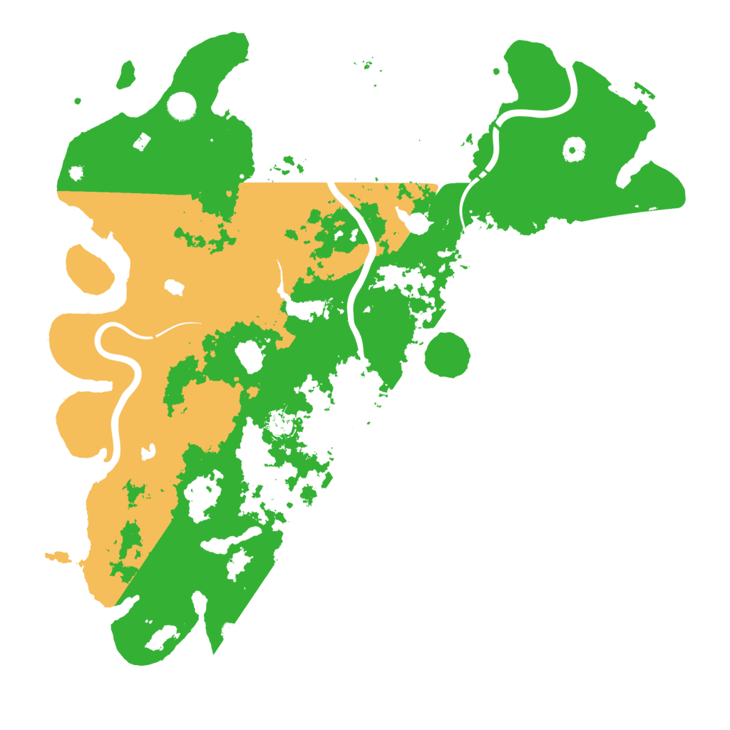 Biome Rust Map: Procedural Map, Size: 4500, Seed: 380147