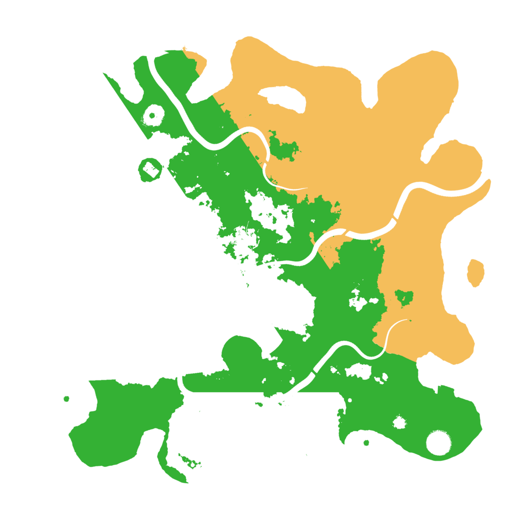 Biome Rust Map: Procedural Map, Size: 3700, Seed: 1472977665