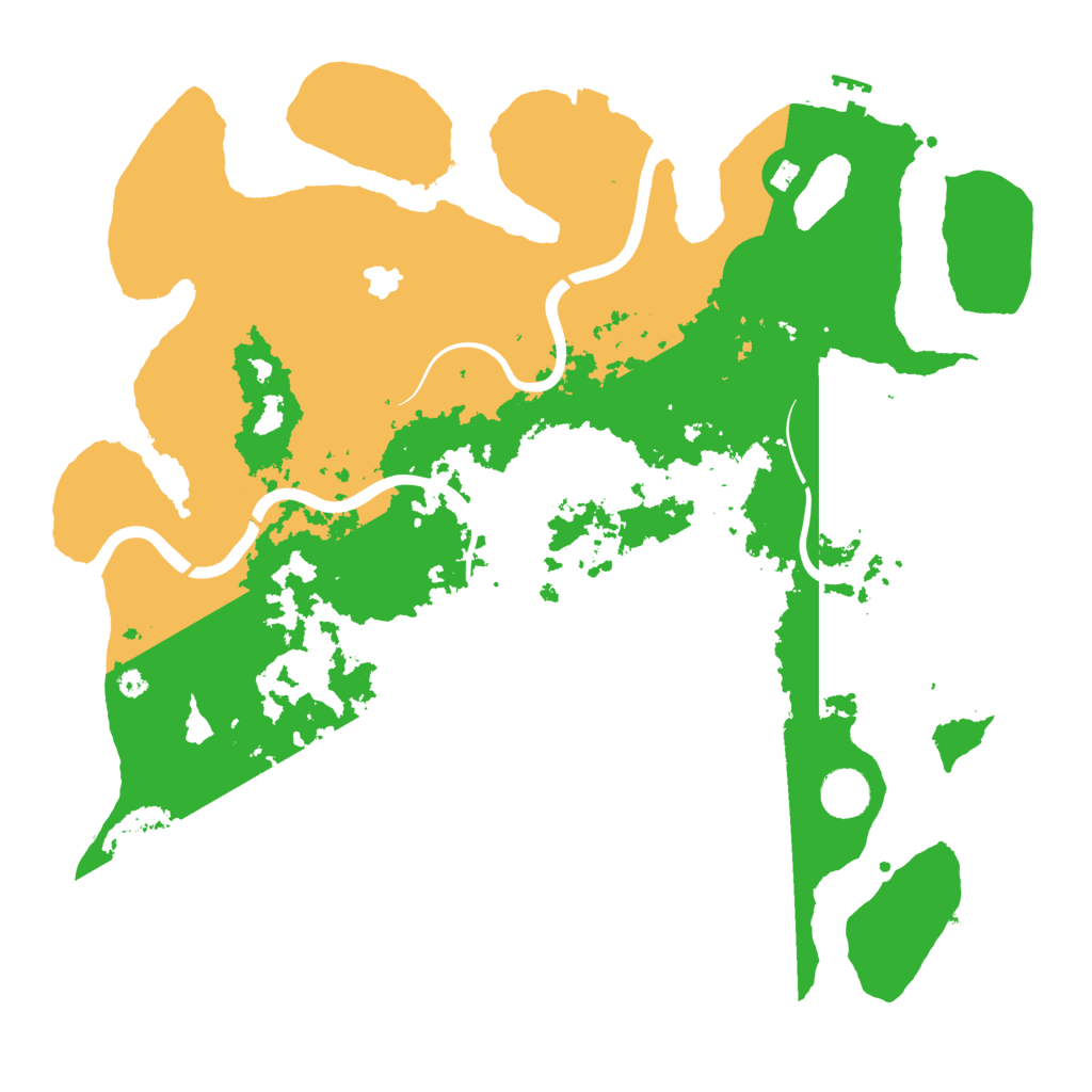 Biome Rust Map: Procedural Map, Size: 4000, Seed: 742245163
