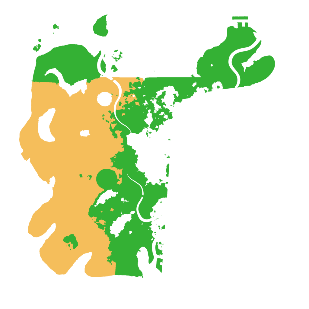 Biome Rust Map: Procedural Map, Size: 4000, Seed: 1610403071